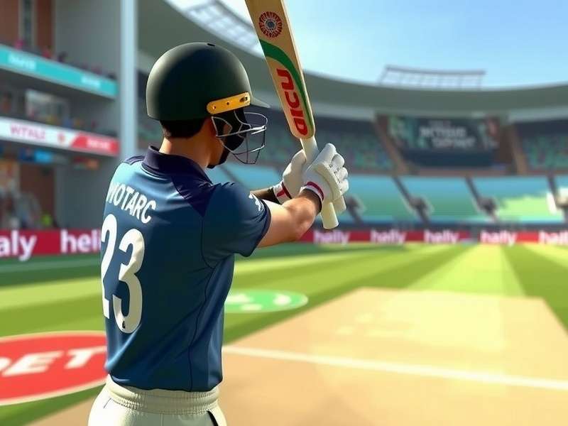 VR Cricket Dynamo India gameplay showing immersive cricket experience