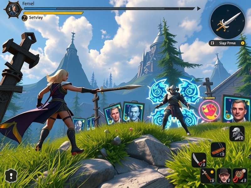 Fennel Legendary Warrior group battle scene