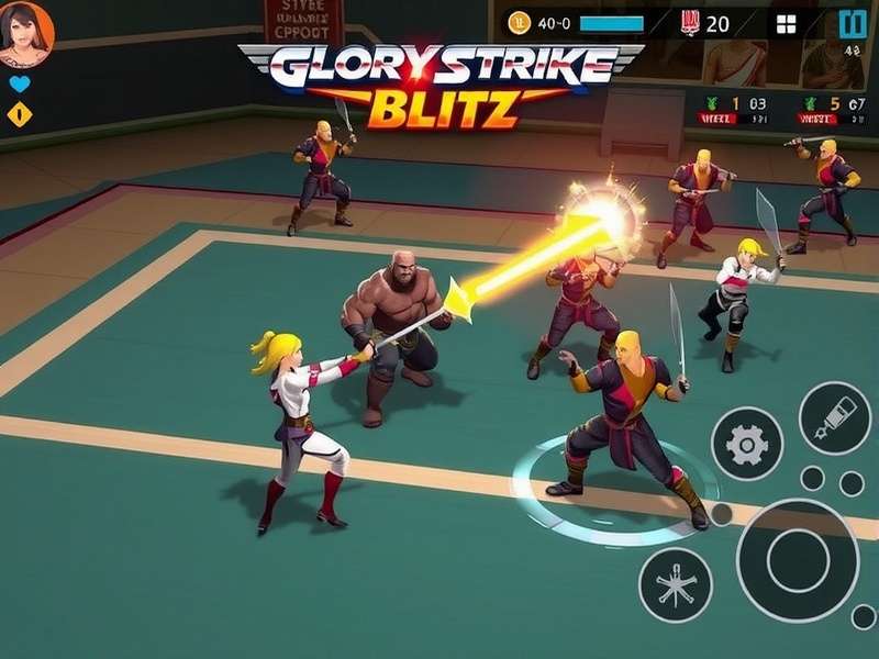 Glory Strike Bharat Blitz character selection screen