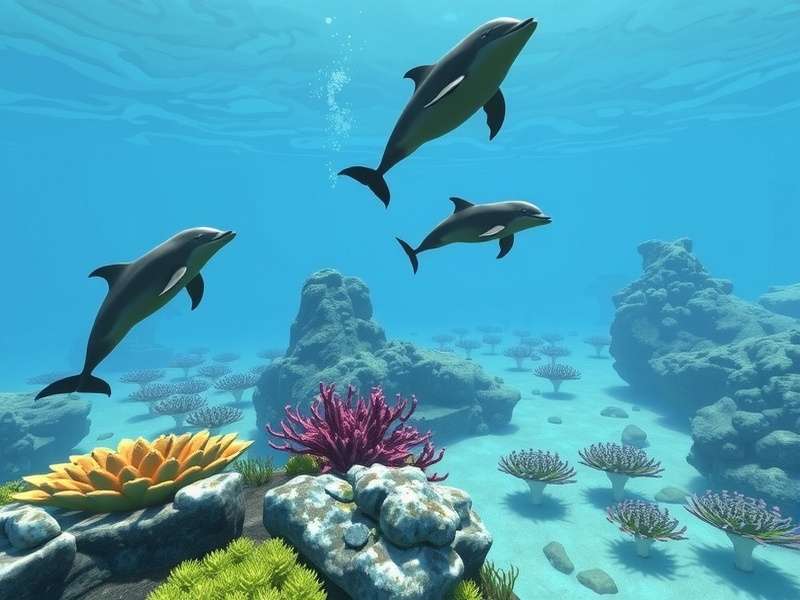 Coral reef ecosystem in Indian Oceanic Wonders game
