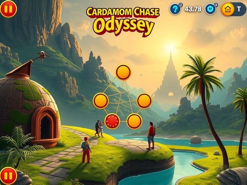 Cardamom Chase Odyssey character selection screen