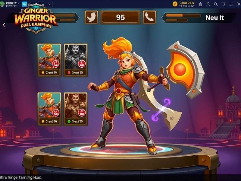 Ginger Warrior Duel Champion esports tournament scene