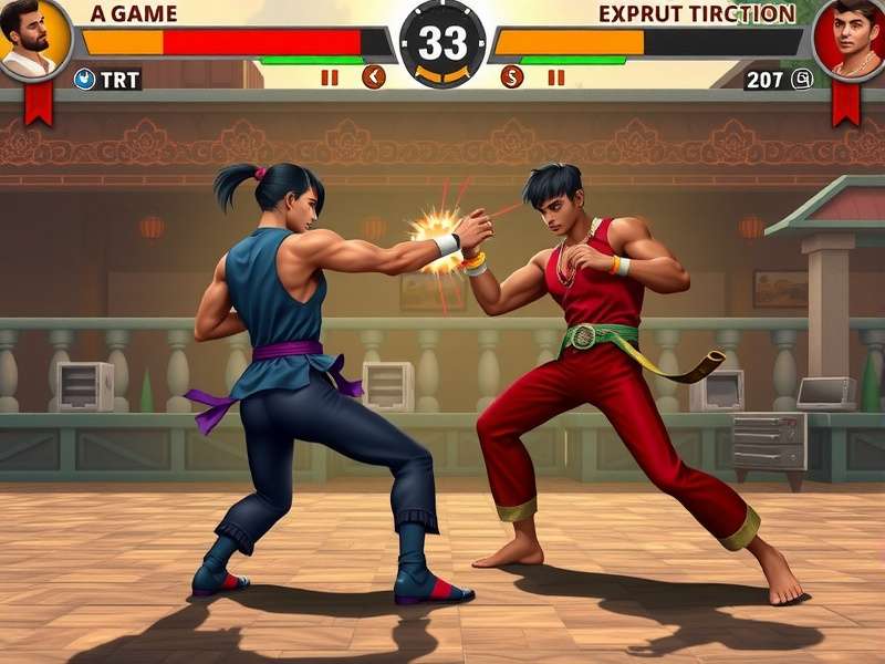 Kerala Kick Vanquisher gameplay screenshot showing martial arts combat