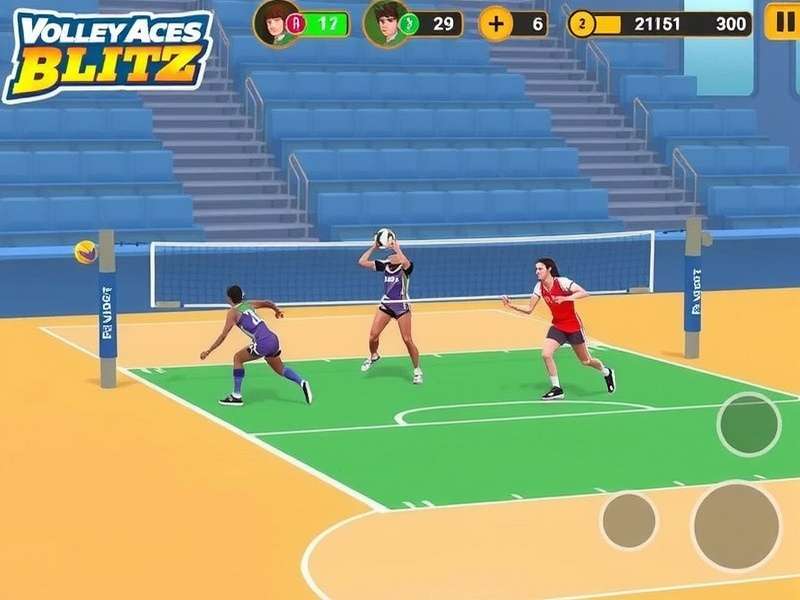 Volley Aces Blitz defensive formations and positioning strategies
