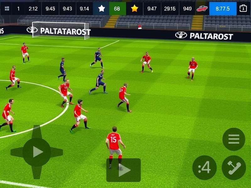 Champion Eleven Pro control interface and gameplay mechanics