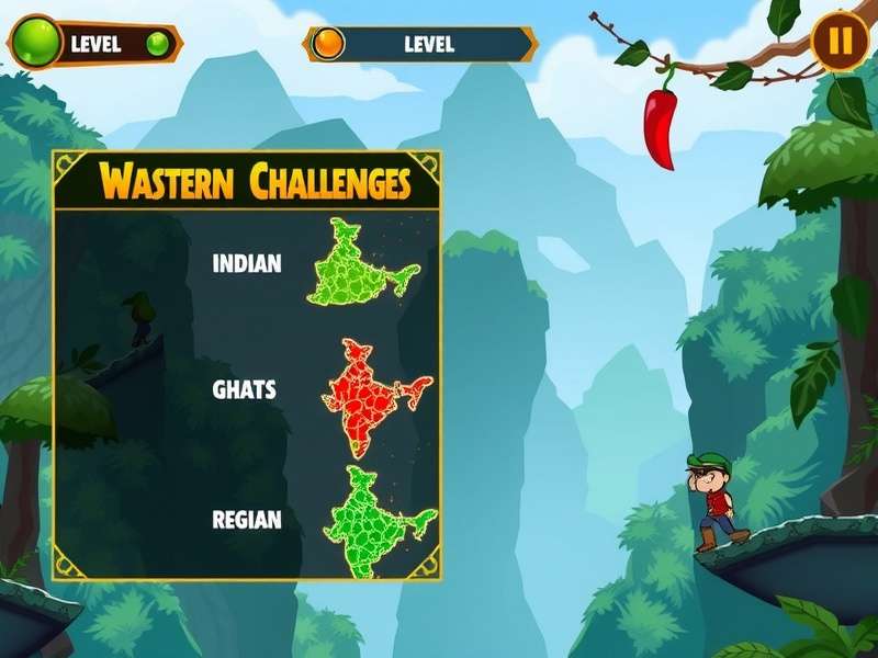 Chilli Trek Master Western Ghats level with rainforest environment