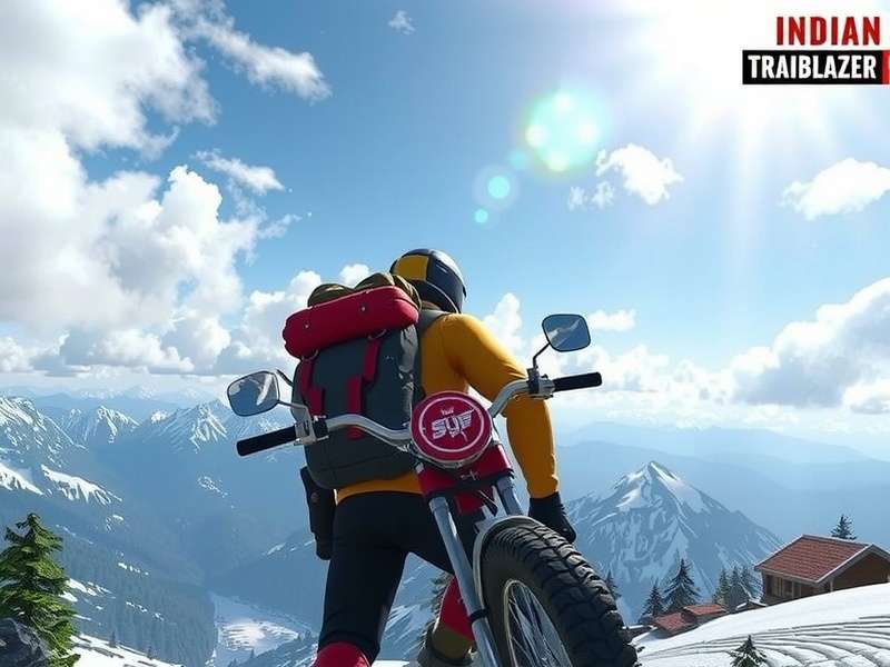 Indian Alpine Trailblazer gameplay showing Himalayan landscapes