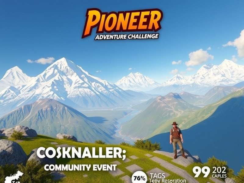 Pioneer Adventure Challenge strategy map showing resource locations