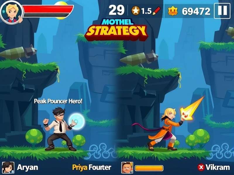 Priya character from Peak Pouncer Hero