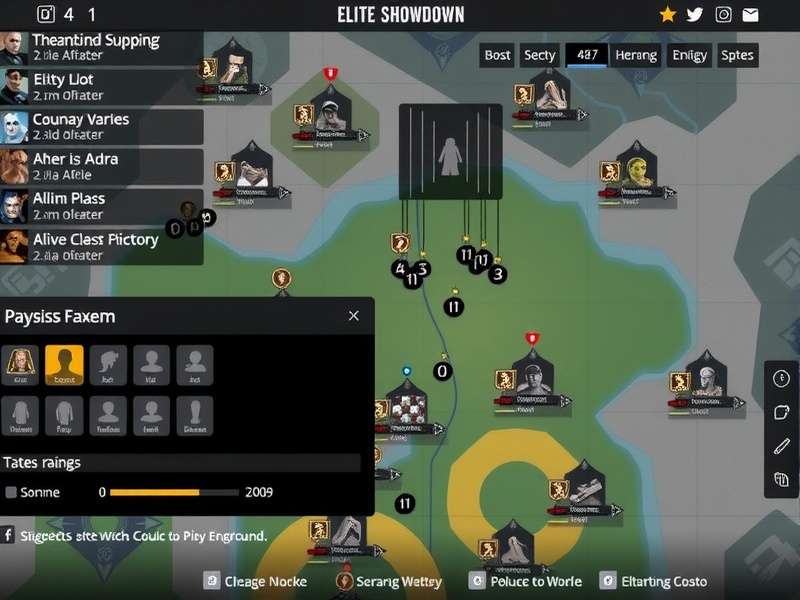 Anjuna Elite Showdown gameplay screenshot showing character selection