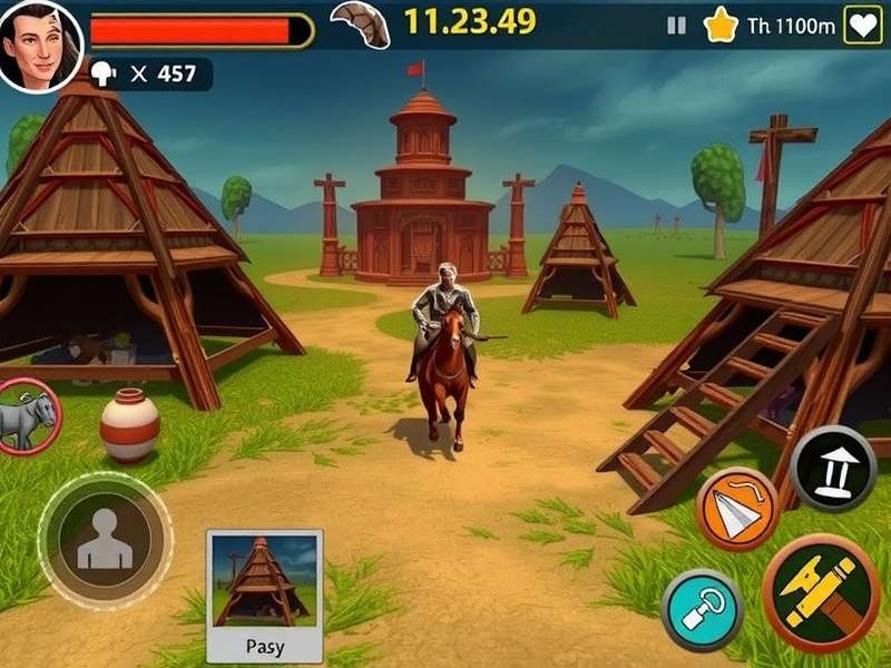 Archero Indian Frontier gameplay screenshot