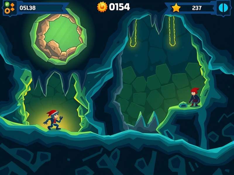 Advanced strategy illustration for Cave Rush Elite