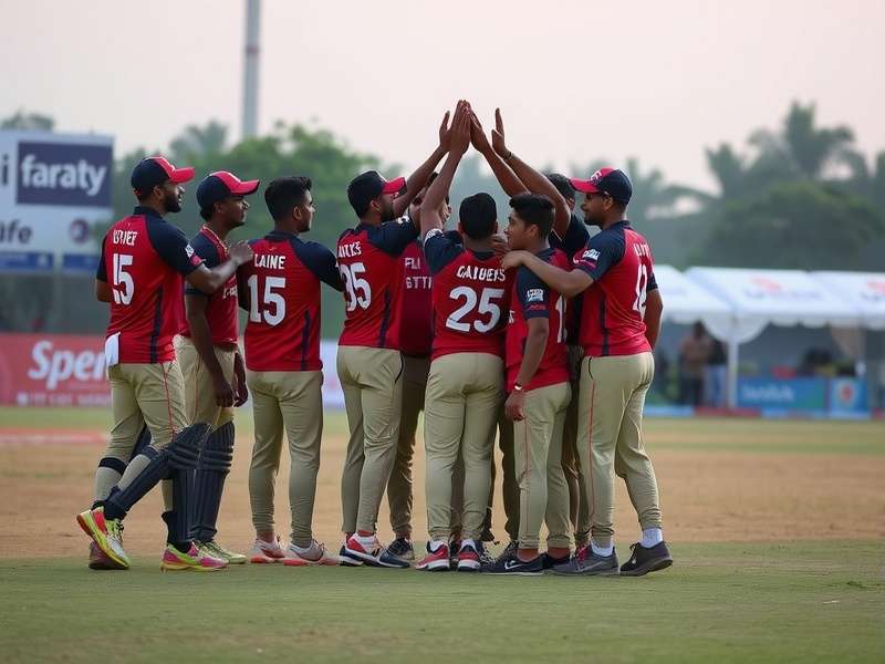 Sarnath Strikers Squad team celebration