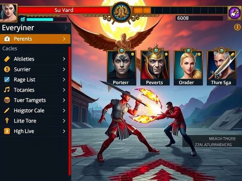 Character selection screen showing diverse warriors in Kali Colossus Combatant