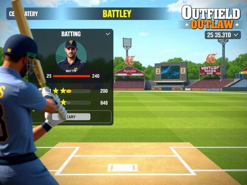 Outfield Outlaw bowling strategy interface