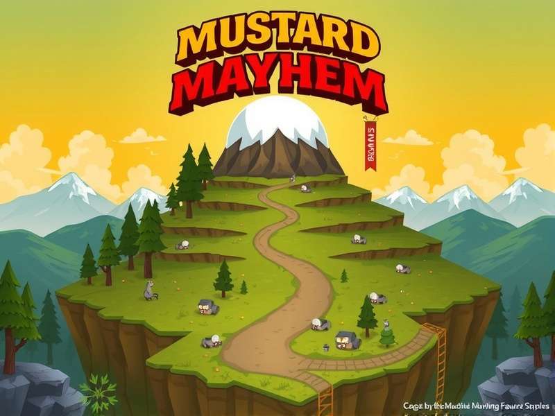 Mustard Mountain Mayhem Game Features