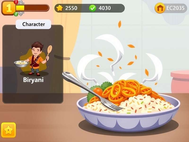Biryani Elite Dash character customization screen