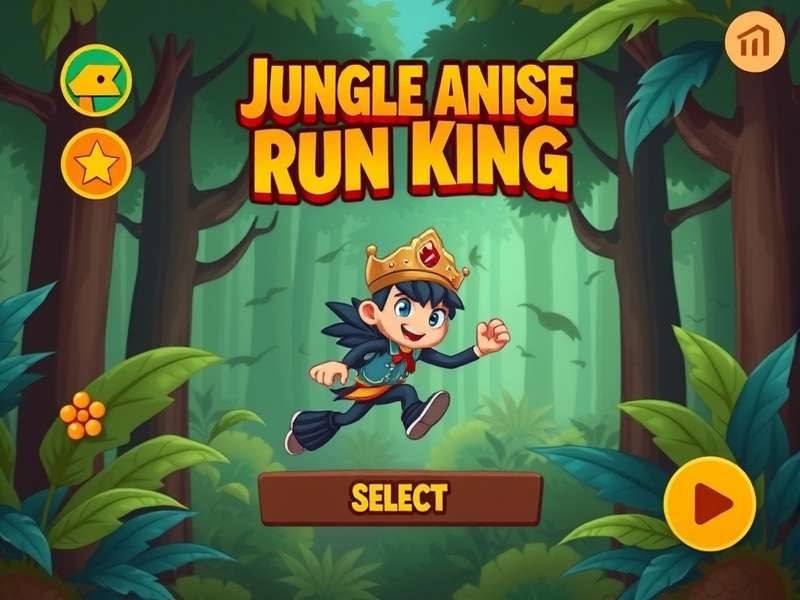 Jungle Anise Run King character selection screen