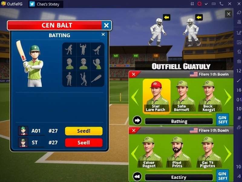 Outfield Outlaw character customization screen