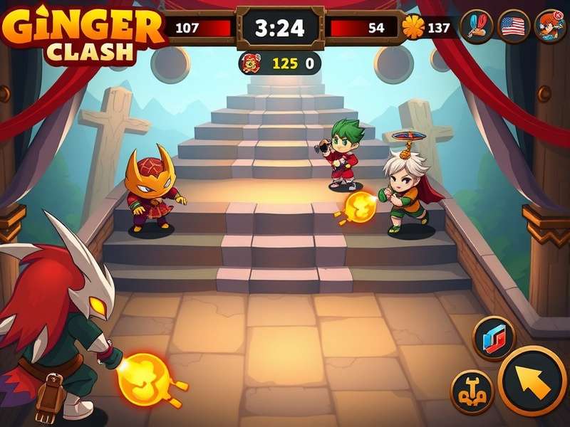 Ginger Heroes Clash competitive tournament scene