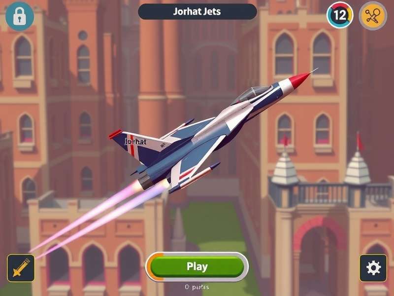 Jorhat Jets gameplay interface and controls
