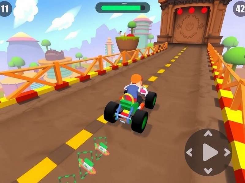 Tint Trot Elite Racer Game Interface