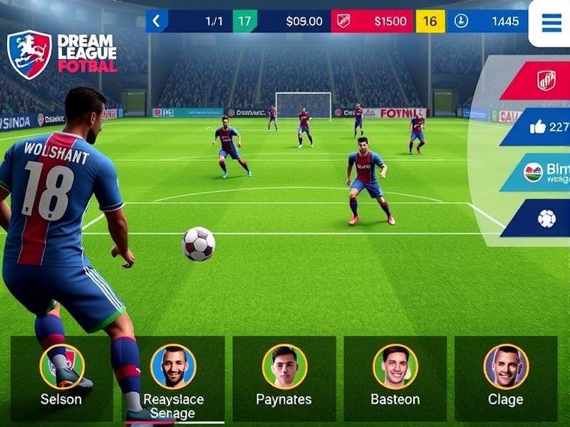 Dream League India Football gameplay screenshot