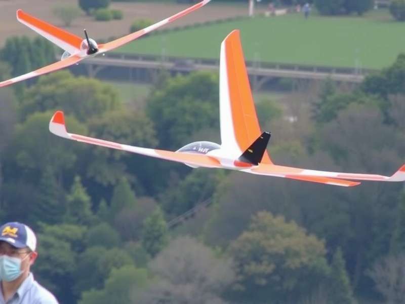 Traditional Quepem Rapid Glider in flight demonstration