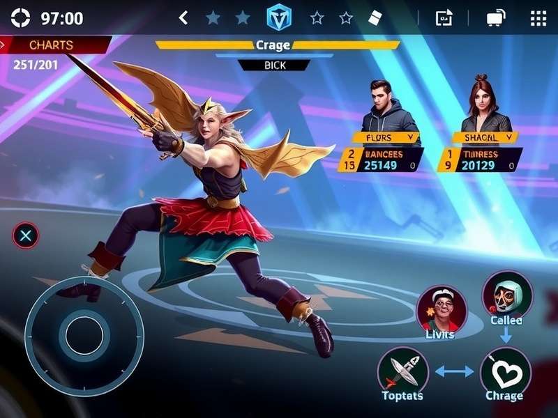 Turmeric Titan Glory Battle character selection screen