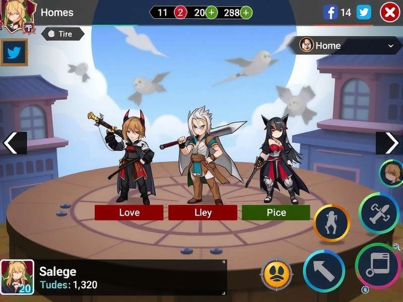 Epoch Grand Warrior Character Selection