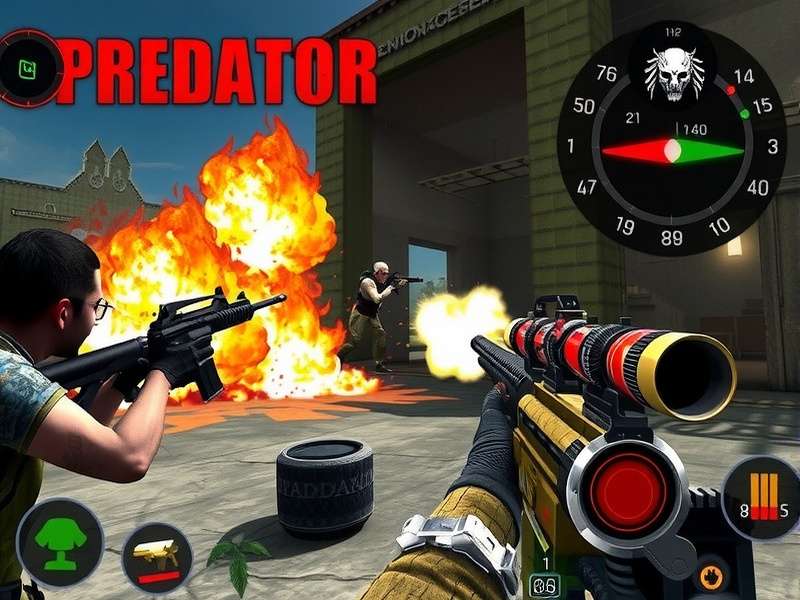 Predator Tactical Combat weapon customization interface