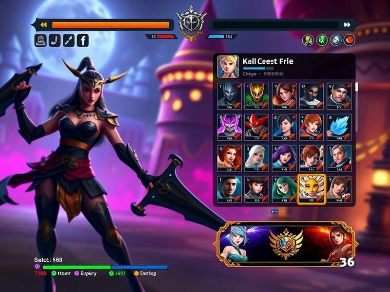 Competitive tournament scene for Kali Colossus Combatant