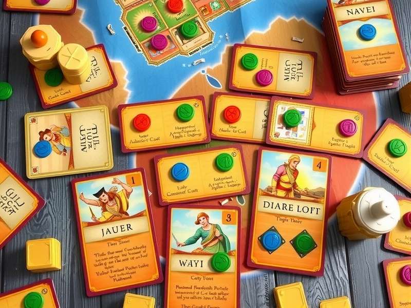 Vadodara Valuables Viceroy game components and board setup