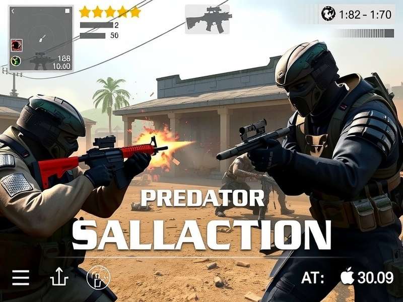 Predator Tactical Combat dynamic environment showing destructible elements