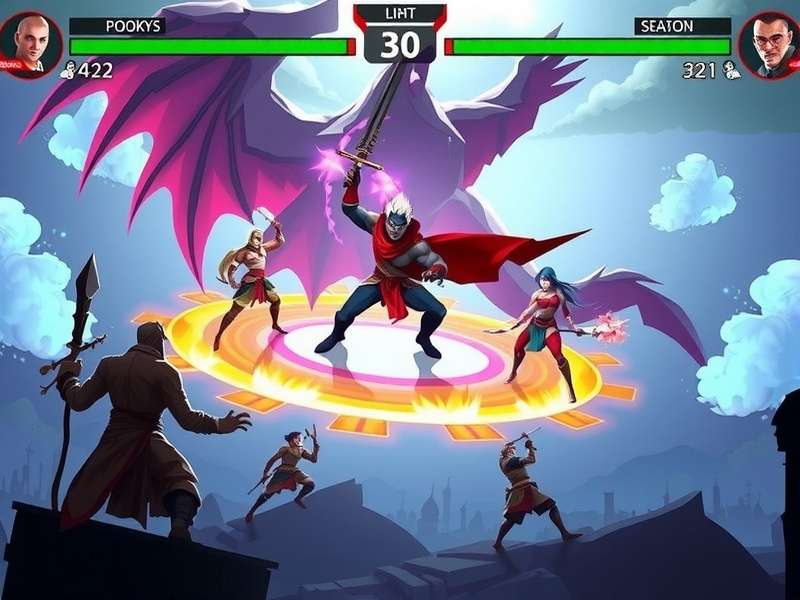 Kali Colossus Combatant gameplay screenshot showing epic battle scene