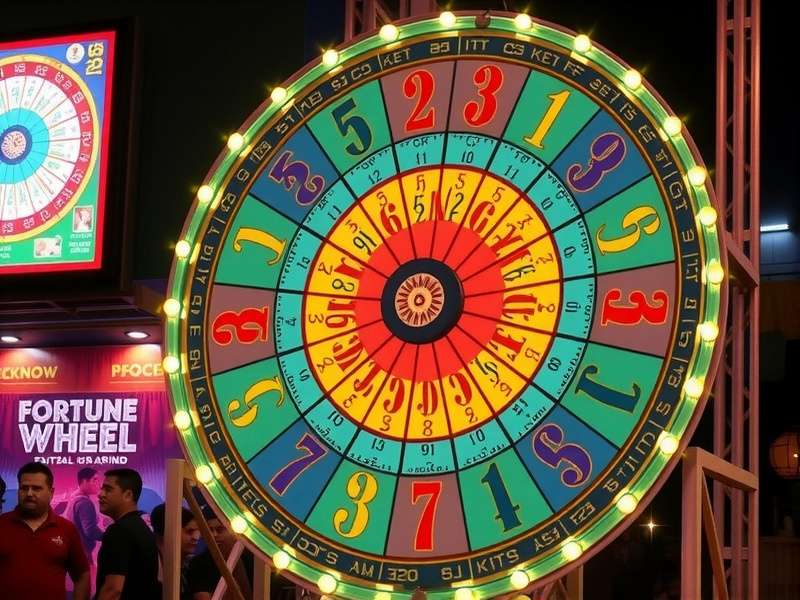 Modern Lucknow Fortune Wheel with betting options