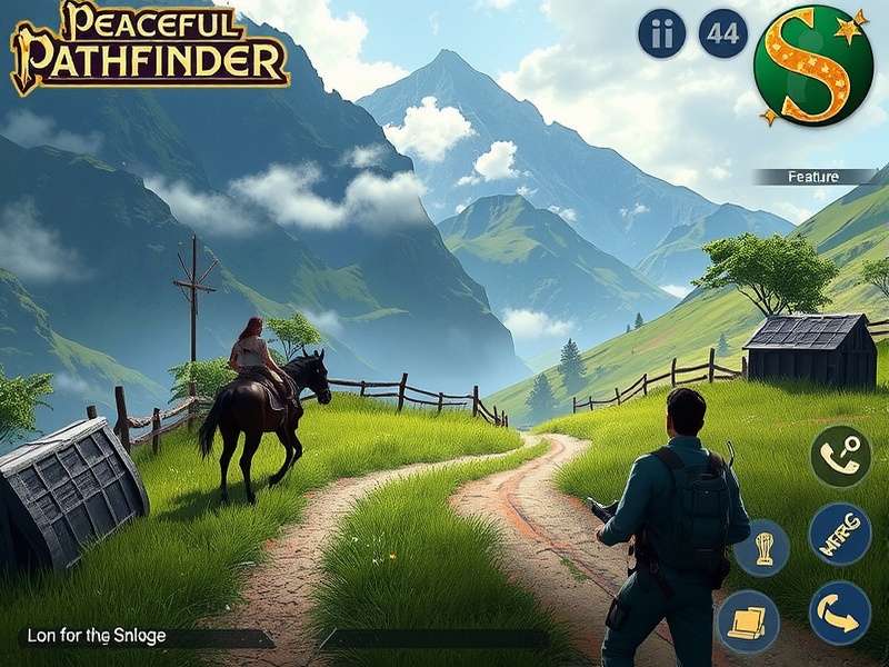 Peaceful Pathfinder India Gameplay Scene