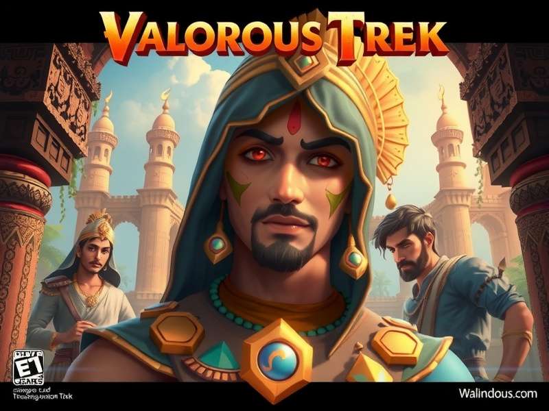 Valorous Trek development team working on game design