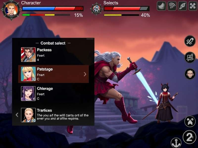 Epoch Grand Warrior Combat Scene