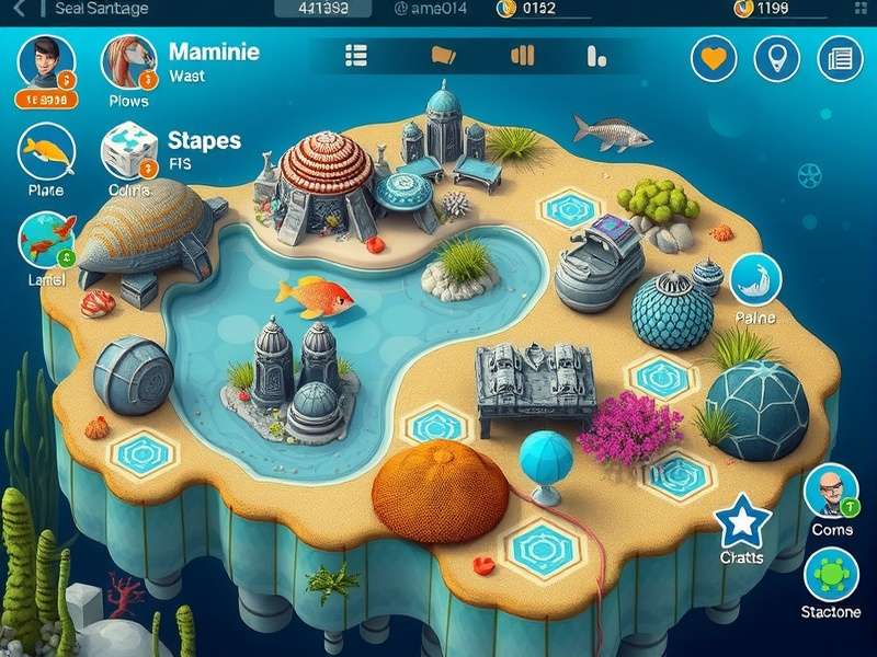 Sea Sanctuary Sage gameplay showing marine sanctuary management