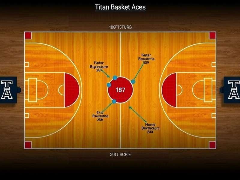 Titan Basket Aces defensive formation diagram