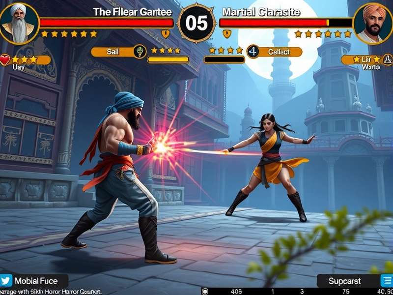 Sikh Honor Gauntlet development team working on game design