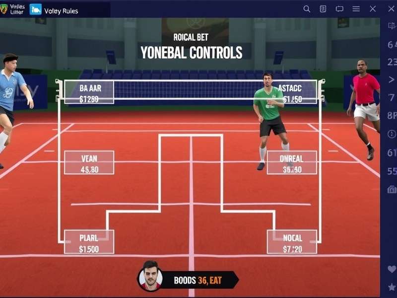 Volley Rulers India gameplay controls demonstration