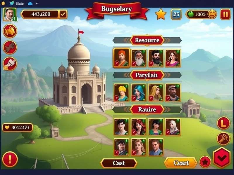 Rajma Royals Dynasty resource management interface