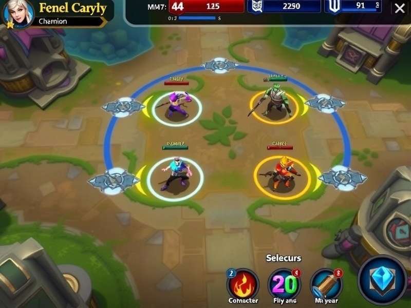 Fennel Resilient Champion strategy map showing optimal positioning