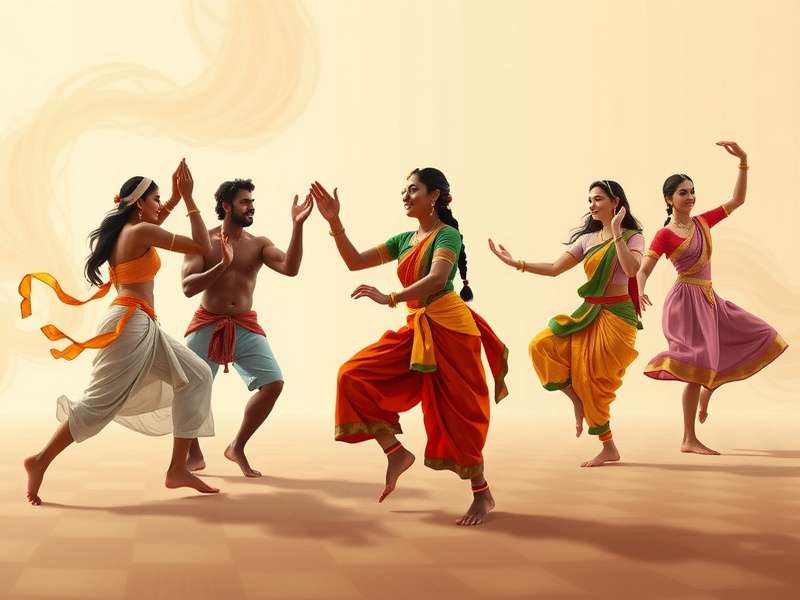 Modern digital adaptations of traditional Indian dance games