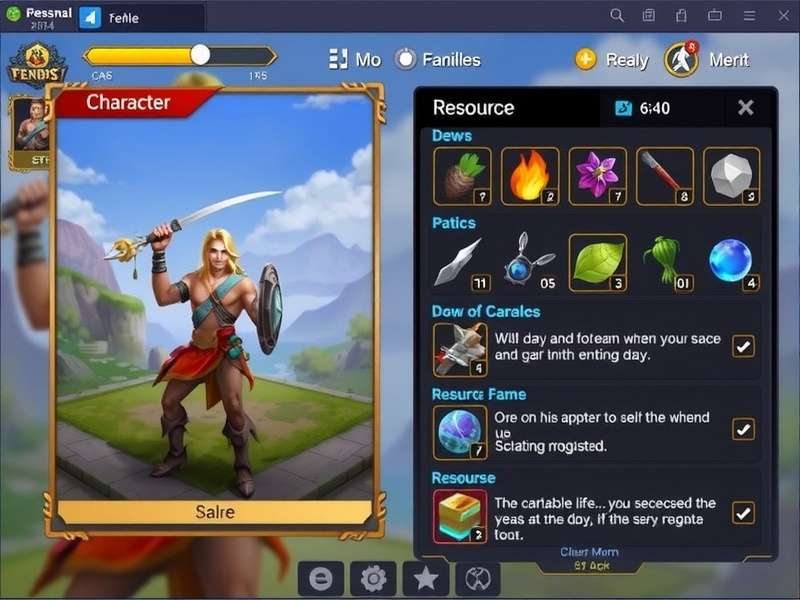 Fennel Champion S Rise gameplay screenshot showing character in action