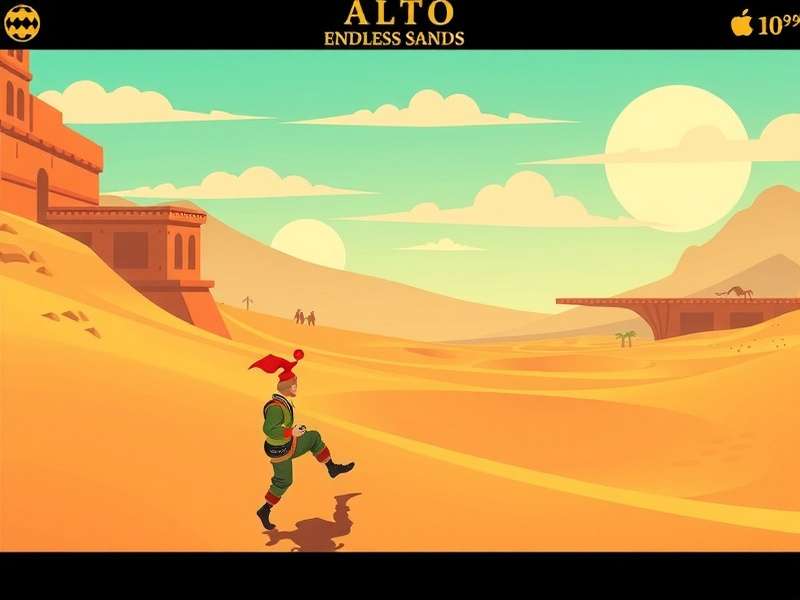 Alto S Endless Sands development concept art