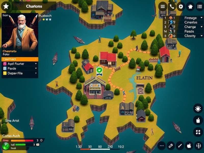 Peacock Combat Division strategic map overview