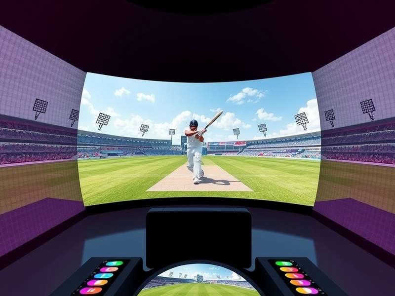 VR Cricket Pro customization options